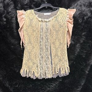 Pretty Angel vintage bobo w/lace top‎ / size M / Ww-35